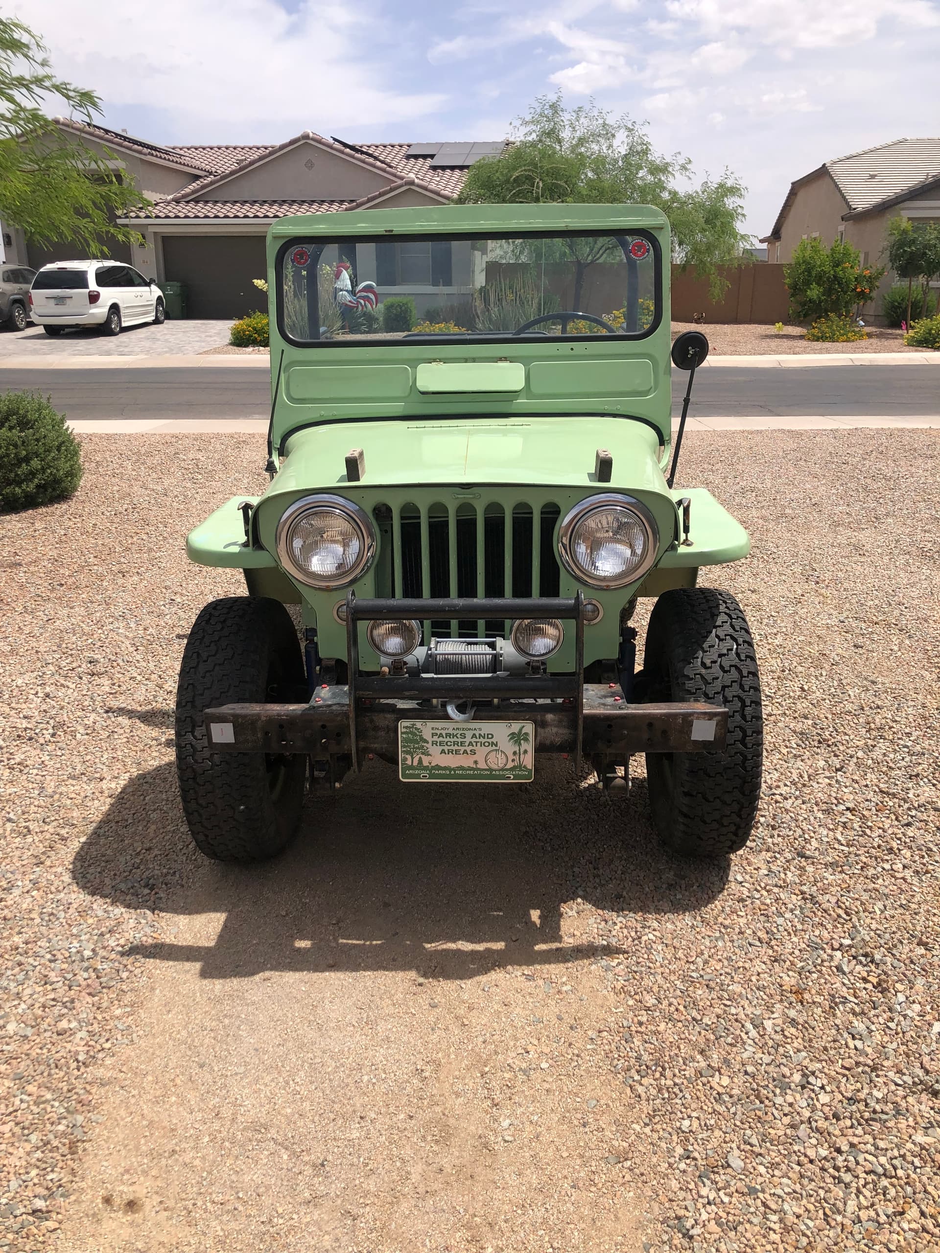 1950 WILLYS JEEP CJ3A