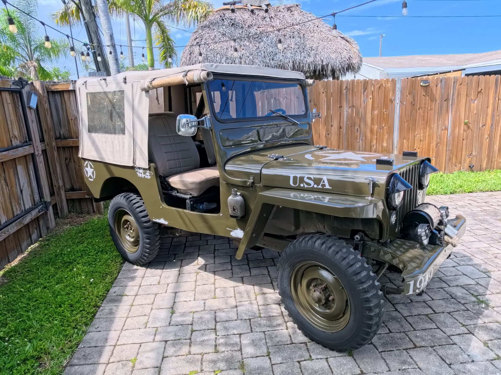 1952 jeep willys Cj3a