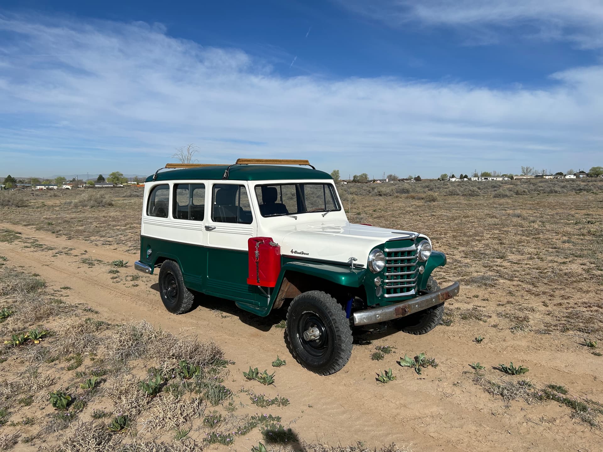 Restored 1957 Willys Utility Wagon