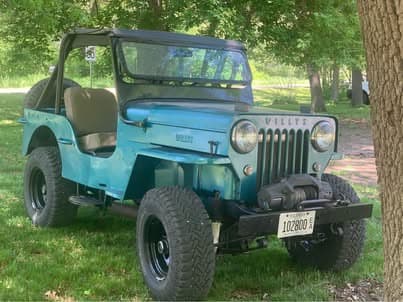 For sale 62 cj3B