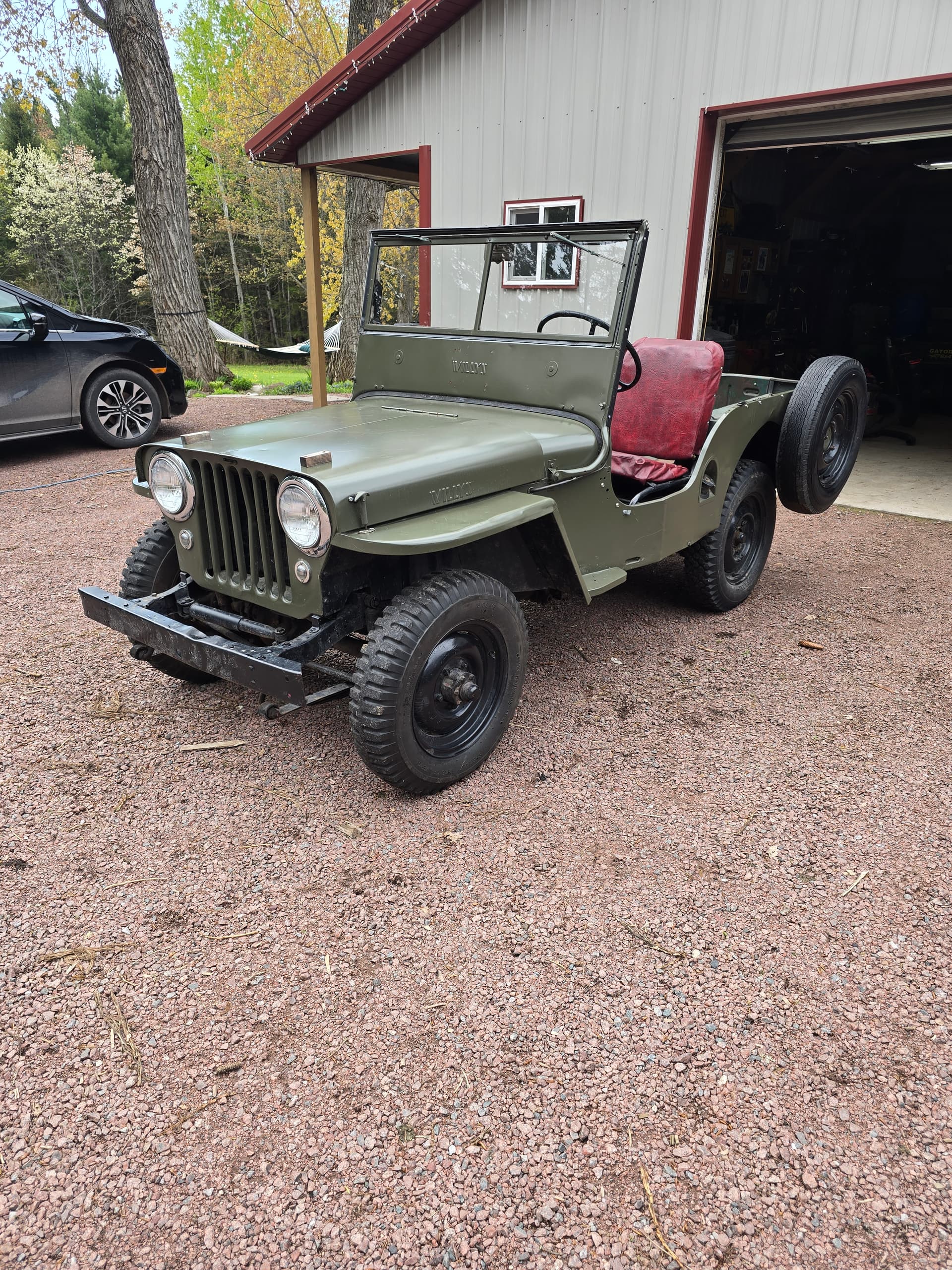 1948 CJ2A "Lefty"!