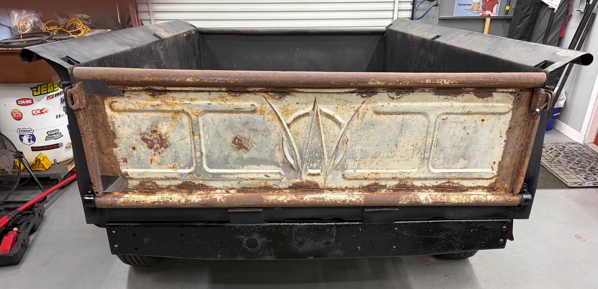 Willys truck box with all parts