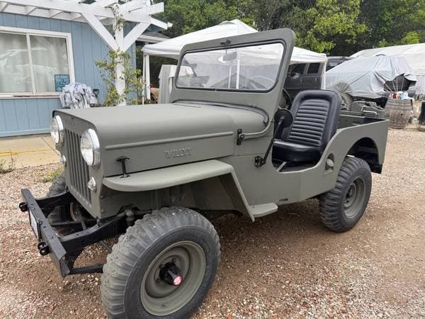 1957 Willys Jeep CJ-3B 4x4 Runs & Drives Great Clear Title