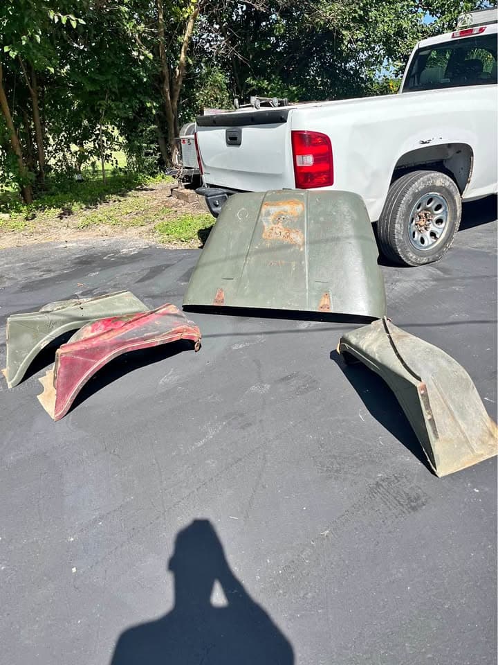 Jeep M38-A1 - CJ-5 Hood Fenders