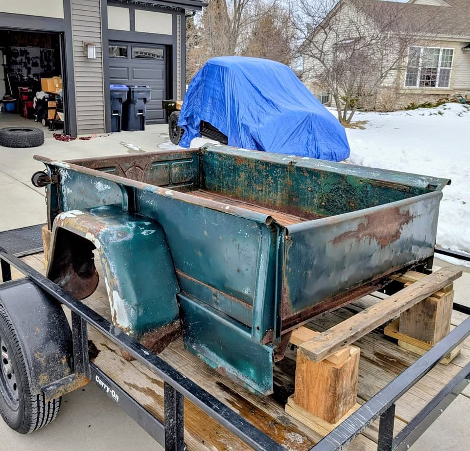 1953 Willys Pickup Bed