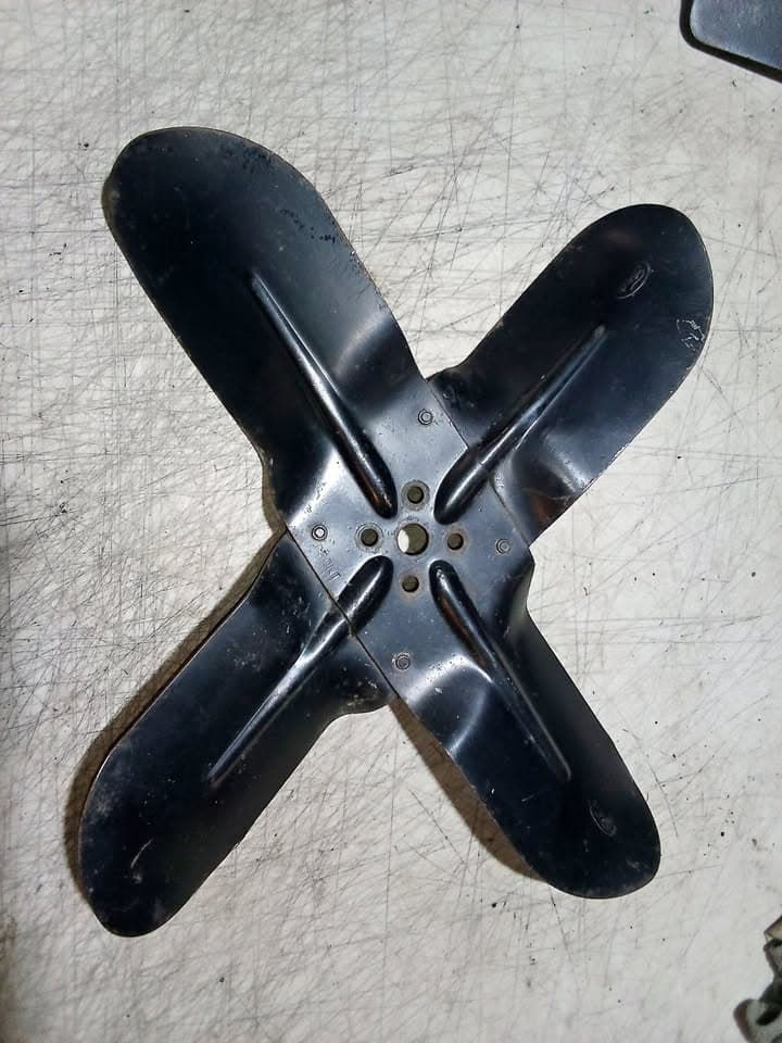 Original Willy's Jeep 4 Cylinder Engine 4 Fan Blade WOA447