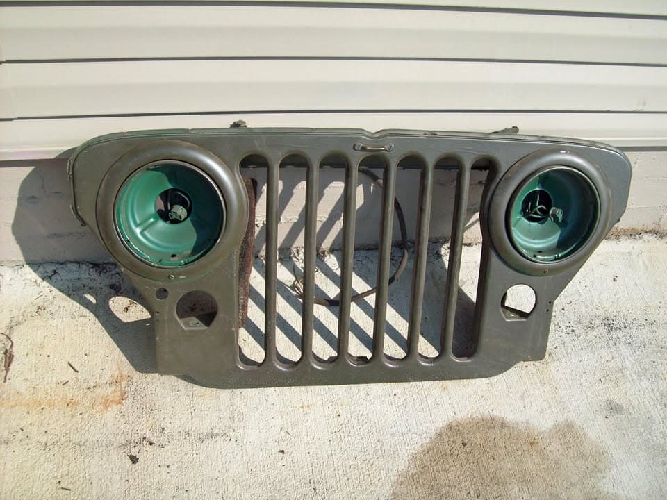 1940's Jeep Willys CJ2A Grill Very Nice Condition