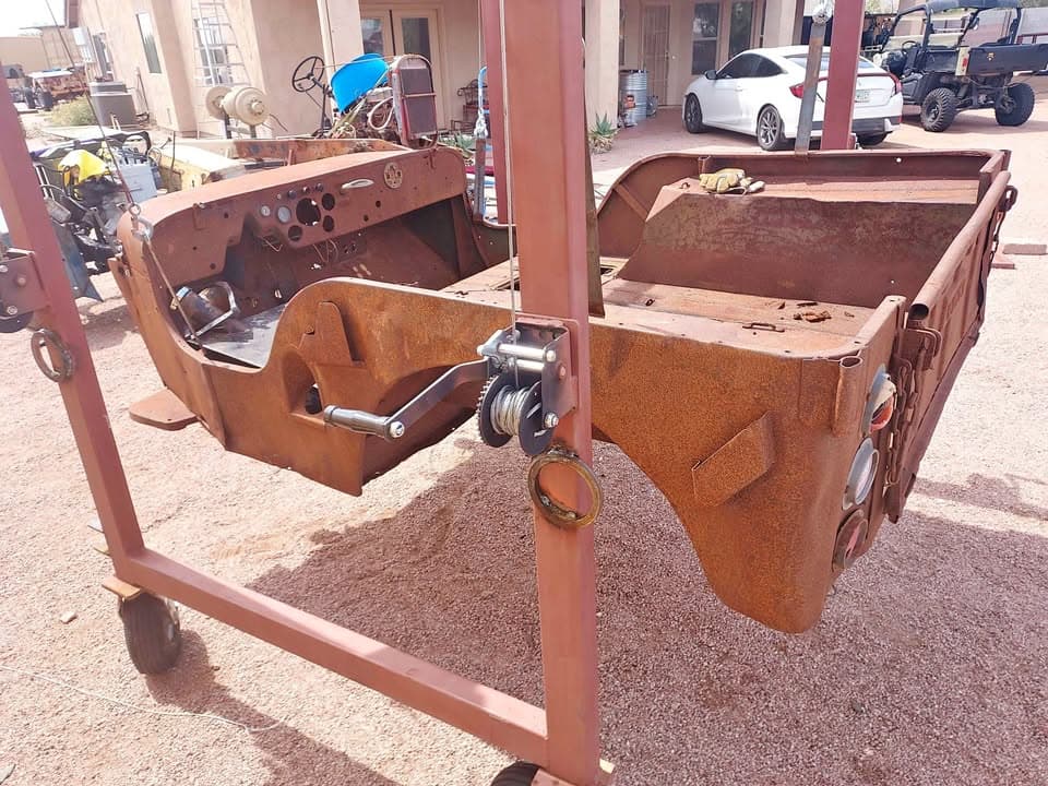 1946 to 1948 CJ2A Jeep Tub