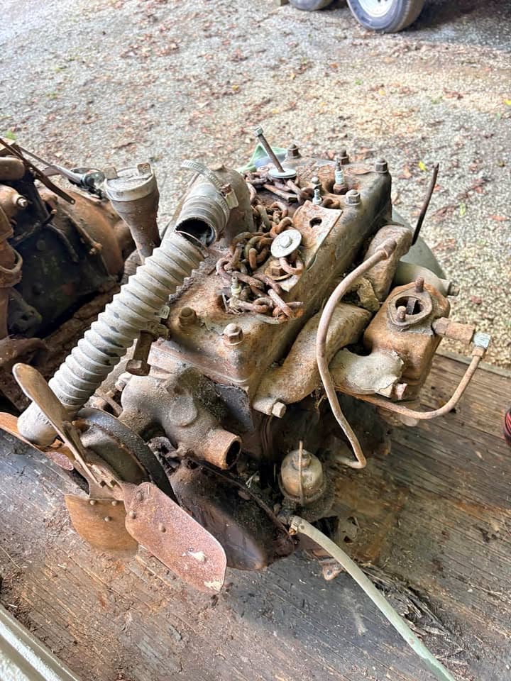 Two Willys MB Engines