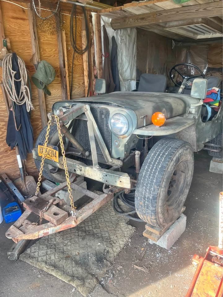 Vintage Willys Jeep 1952 CJ 3A