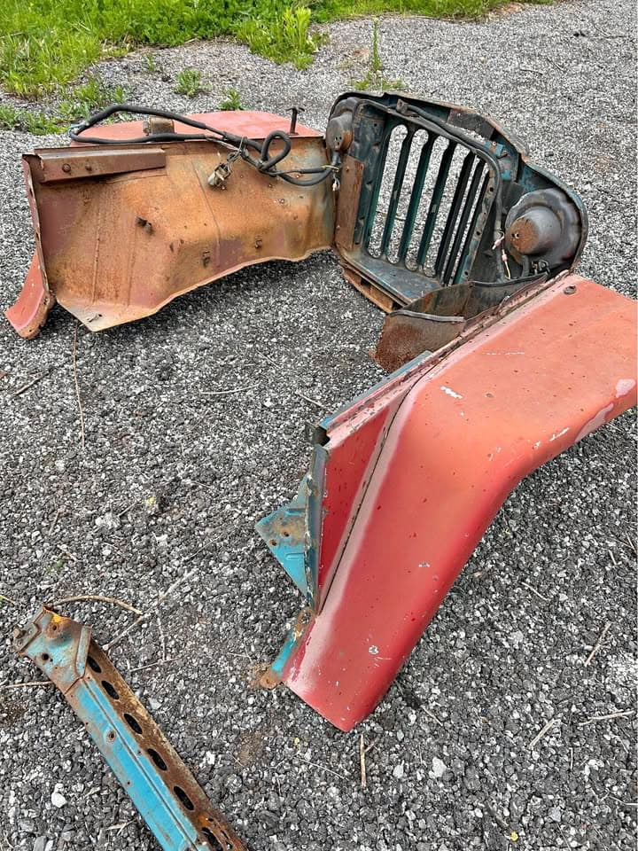 61 Willys Front Clip