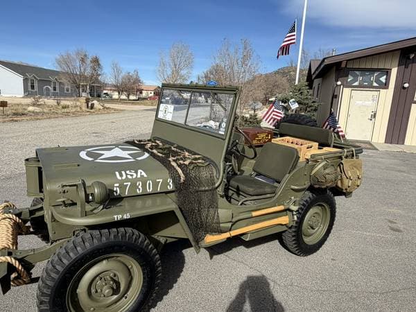 1942 Willys MB WWII Jeep with Optional Cargo Trailer