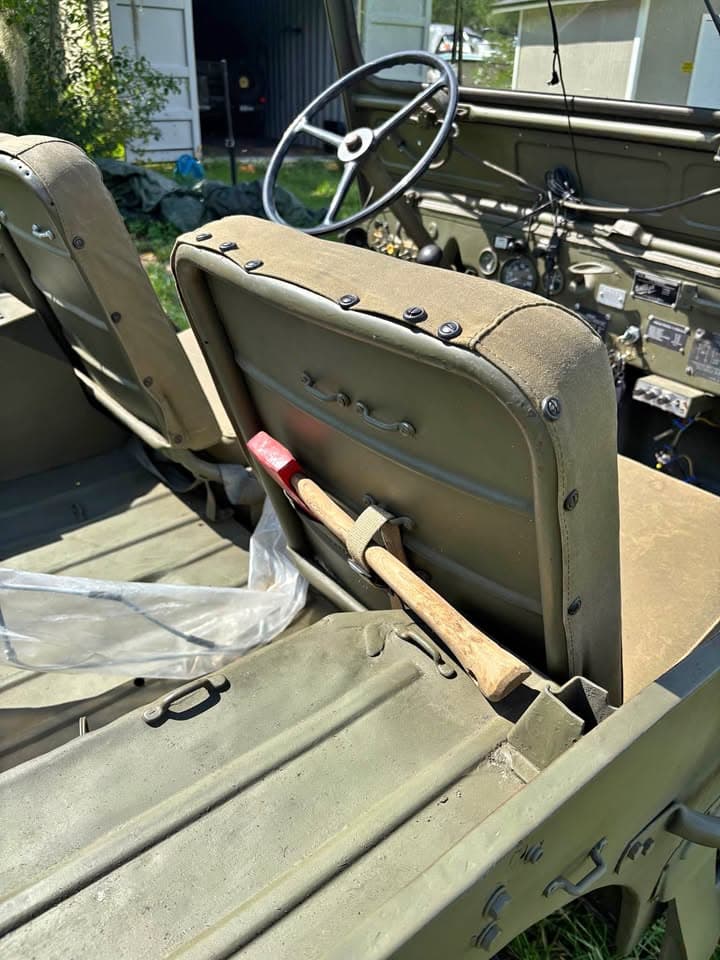 1952 Willys M38 CJ2 Olive Drab