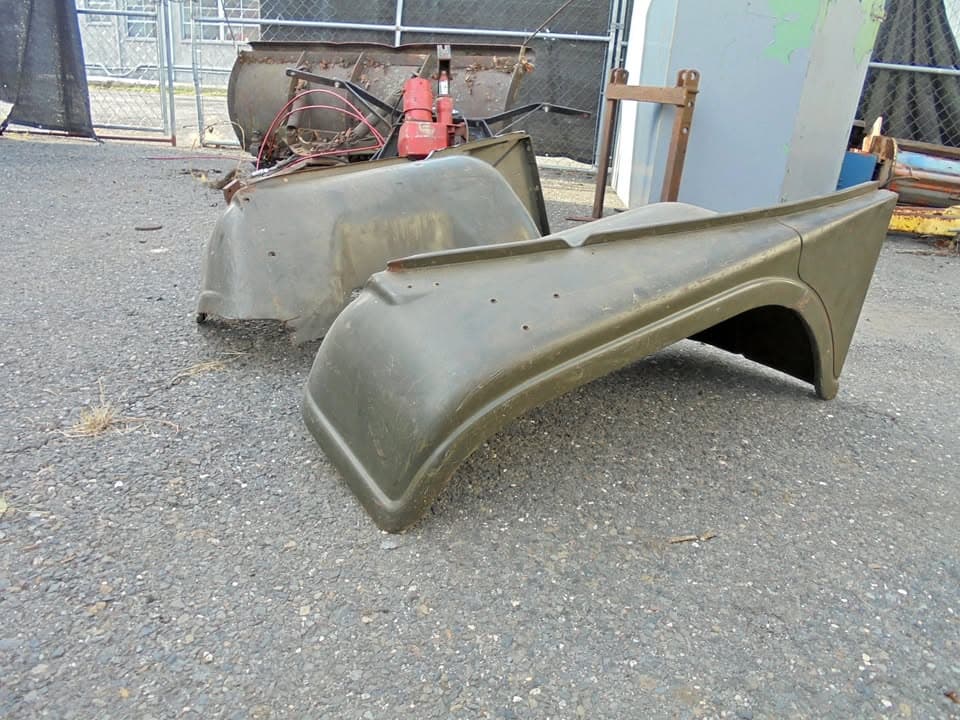 Jeep Willys NOS New Original M38A1 Factory Fenders Sold as Pair