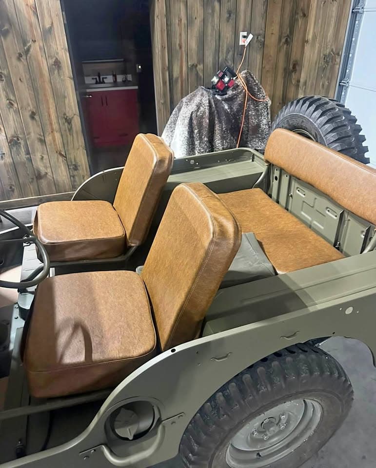Willys M38 Seat Covers