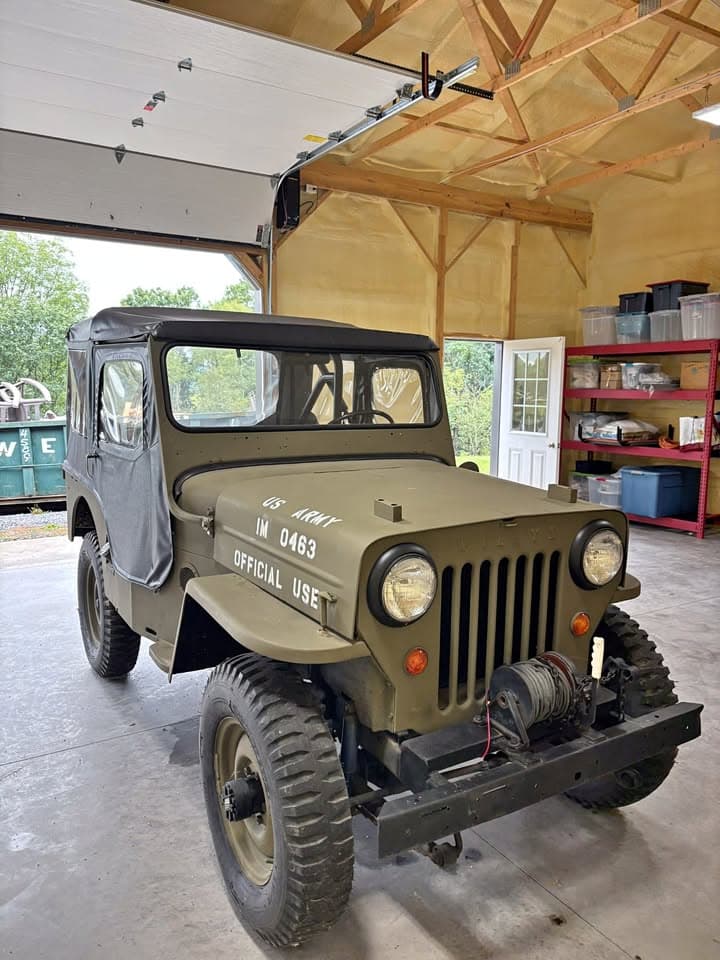 1960 Jeep Willys CJ-3B Military Jeep