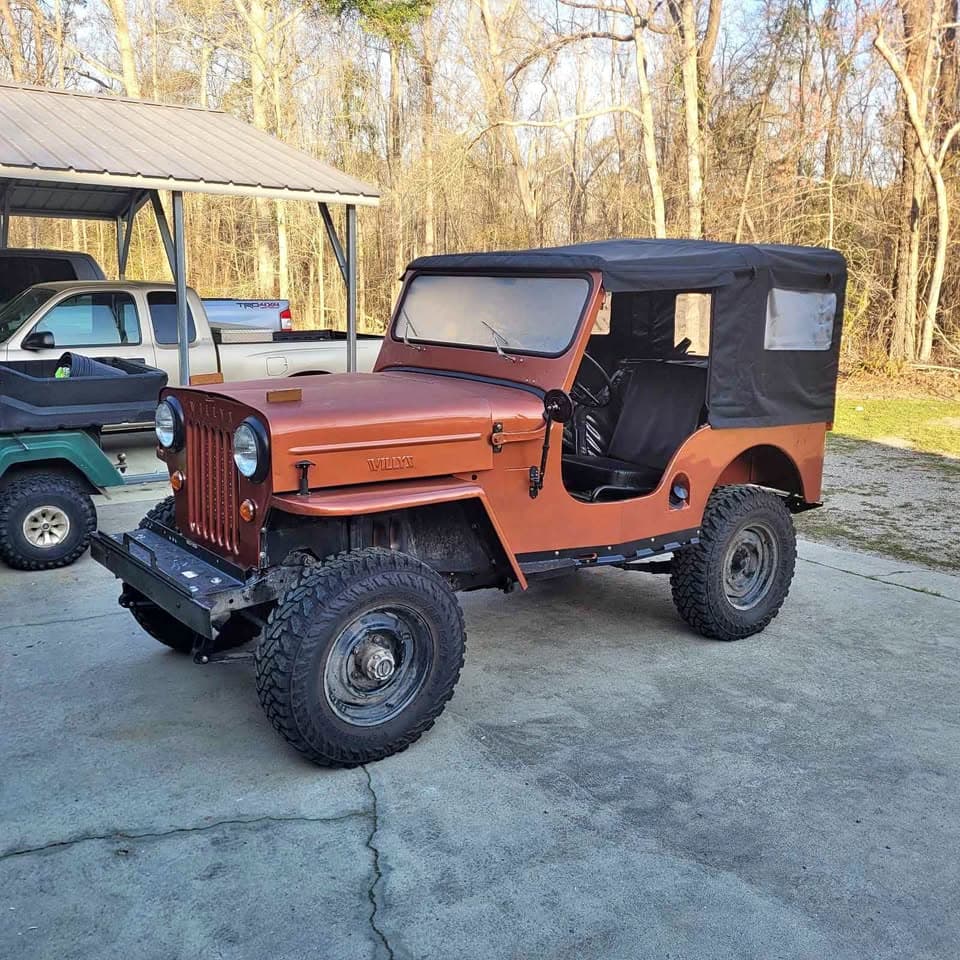 1955 Willys CJ3B Diesel
